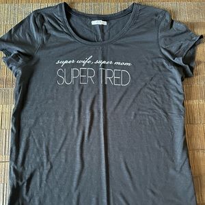 Maurices Extra Large Black Tshirt…almost new worn twice